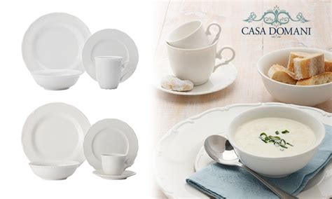 casa domani dinner sets|casa domani florence dinner set.